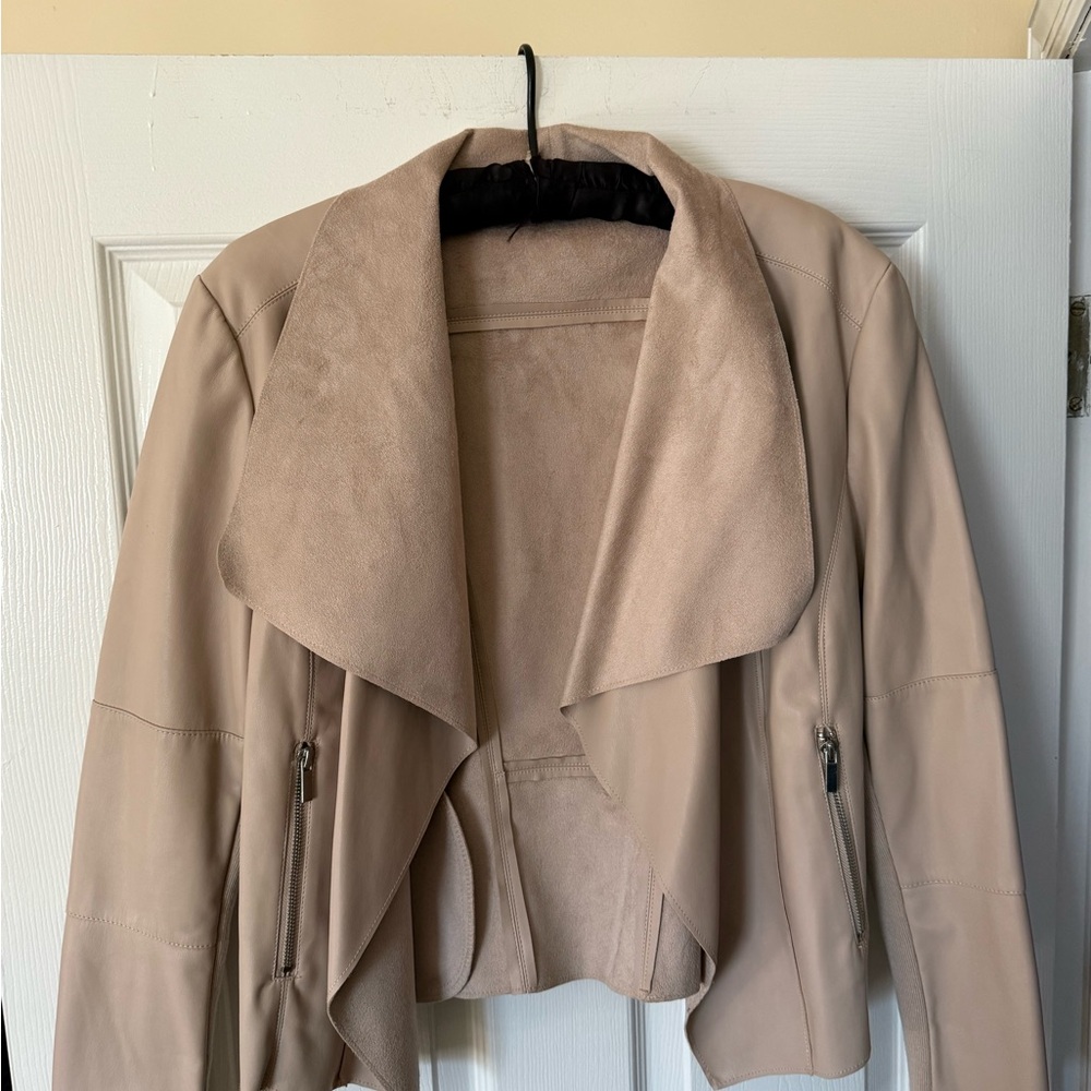Bagatelle Tan leather /suede jacket